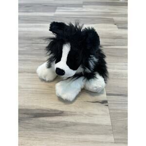 Webkinz Retired Border Collie Dog Plush Toy No Code Tag  HM413 Ganz